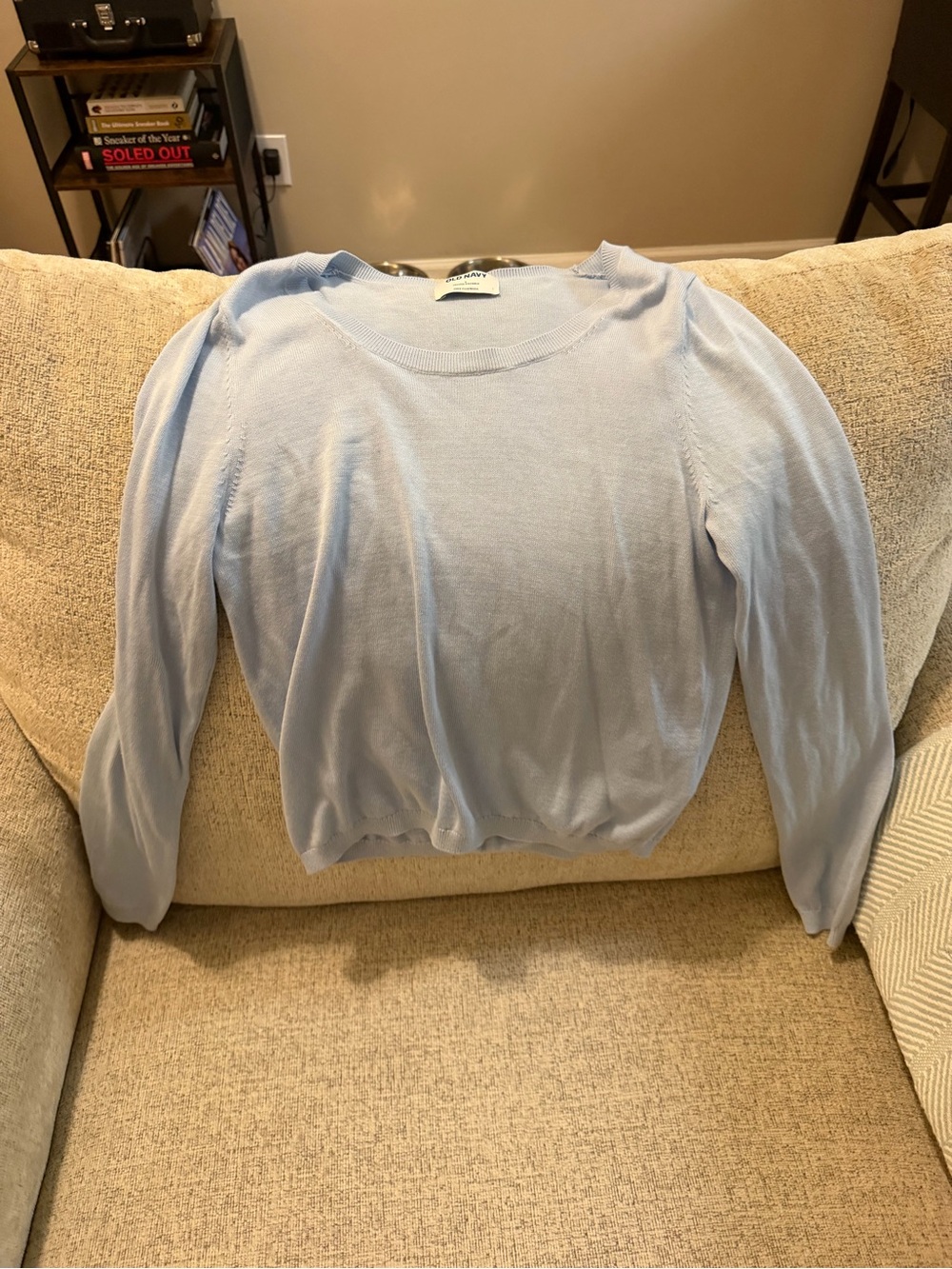 Old Navy light blue sweater
Size L
#oldnavy #cozy